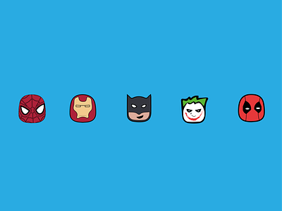 SuperHeros Emoji Character