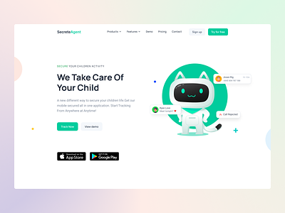 Landing Page Section ❤️