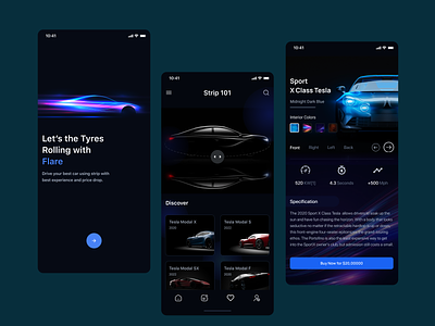 Car Application ❤️ abstract application branding cars color design mobile app problem solver trending ui ux