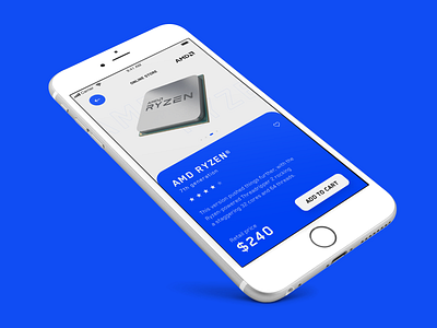 AMD Online Store App - Concept Design