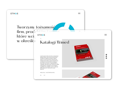 Ethos | website branding design graphic design illustration ui webdesign