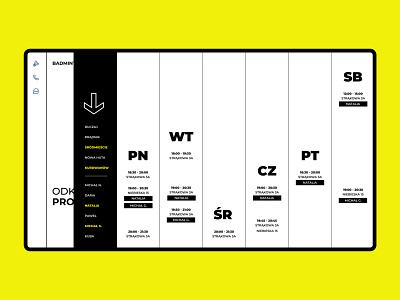 BADMINTON POWER | webdesign branding design graphic design illustration typography ui vector webdesign