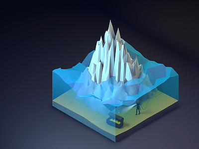 Isometric cube