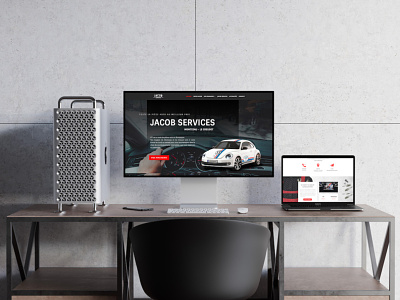 Site web responsive - Jacob Services Spécialiste Pièces Auto