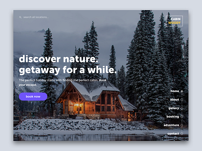 Discover nature with Cabin Woody