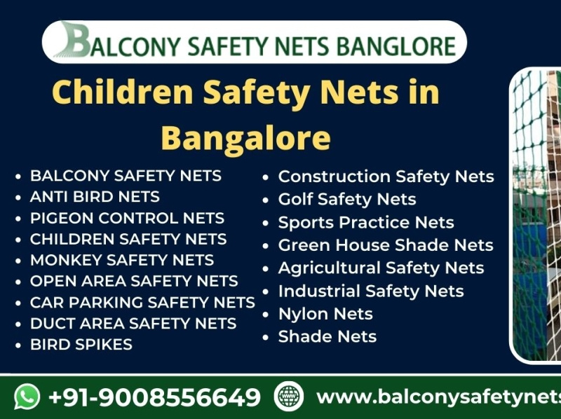 Children Safety Nets In Bangalore by Balcony Safety Nets Bangalore on