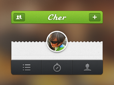The mini Cher app cher design ios iphone