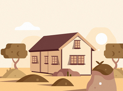 House_2 design illustration vector