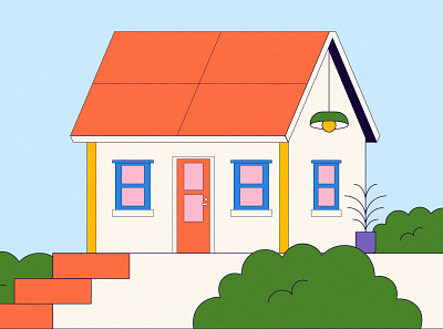 House_3 design illustration vector