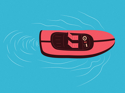 Boat_1 design illustration vector