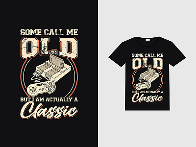 Classic design graphic design t shirt design typography vector