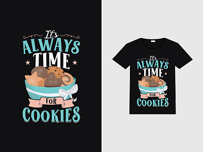 Cookies design graphic design t shirt design typography vector