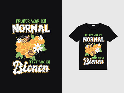 Honey Bees design graphic design t shirt design typography vector