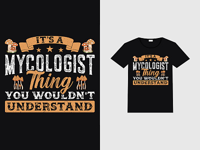 Mycologist design graphic design t shirt design typography vector