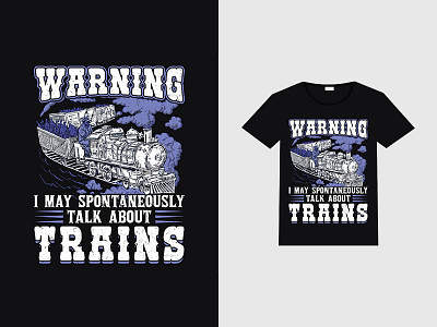 Trains design graphic design t shirt design typography vector