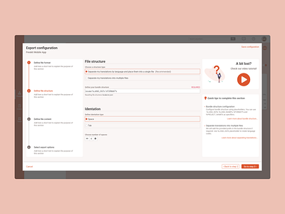 Configuration form clean ui form form design ui ux web web design