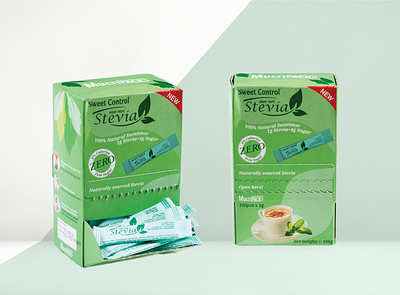 Stevia box box design packaging packaging design print stevia
