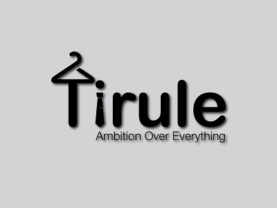 Tirule logo brand brand design clothes design logo