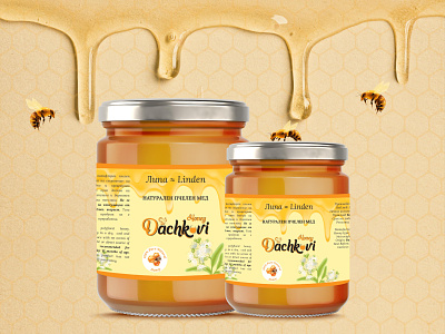 Honey label Dachkovi