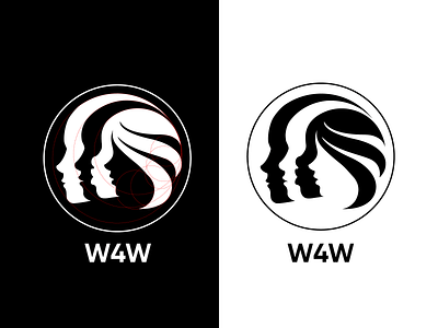 Women for women branding design female gender graphic design identity logo logobranding logos mark negativespace symbol union vector women