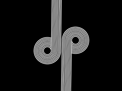 dp + ∞ 8 blackandwhite branding cyrcle design dp graphic design identity infinity lines logo logomark logos logotype mark monogram symbol