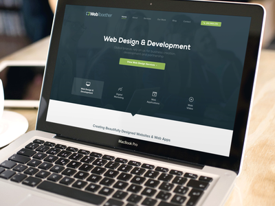 Web Together Homepage Design apps blog company design dublin green homepage ireland marketing newsletter nexa web