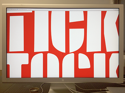 Red Stripes splatters stencil type:face=tick type:face=tock typography web design webfonts