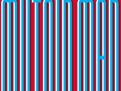 ||| || | || | || ||| || || overlay red white and blue stripes typography