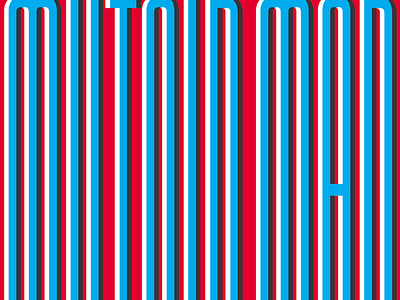 ||| || | || | || ||| || || overlay red white and blue stripes typography