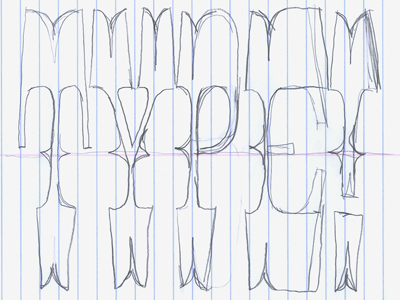 TYPE! lettering sketch typography