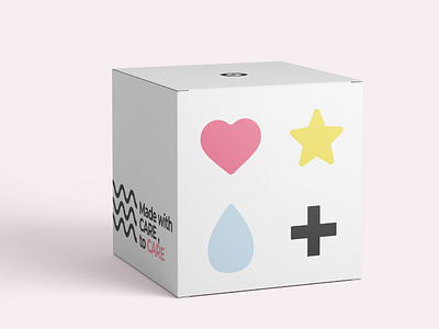 Cross beauty - packaging concept beauty box branding clean minimalist design packaging simple skincare