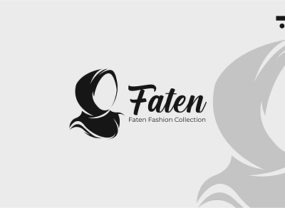 Women Fashion Cloth Logo cloth hairstylist logo modern silhouette