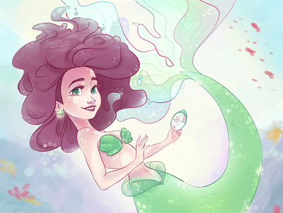 Mermaid Of The Sea art atlantic digital disney drawing fantasy magic photoshop sea traditional