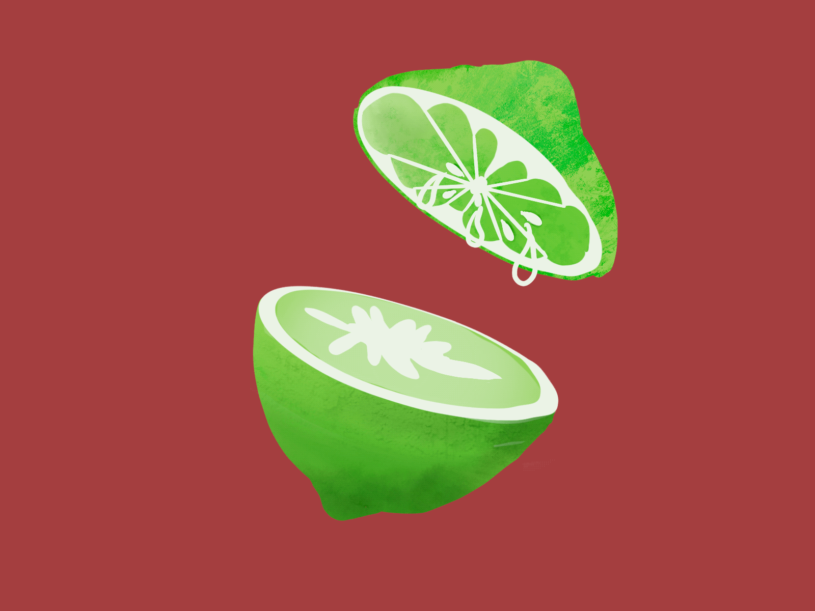 Lime juice animation branding graphic design illustration logo procreateapp ui web