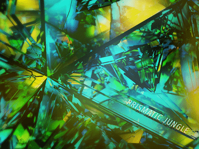 Prismatic Jungle 3d cinema4d digital art