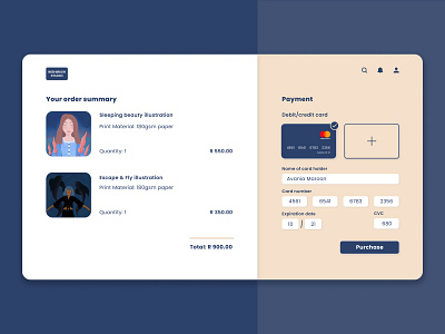 Daily UI #002 - Checkout