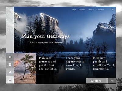 Travel Landing Page