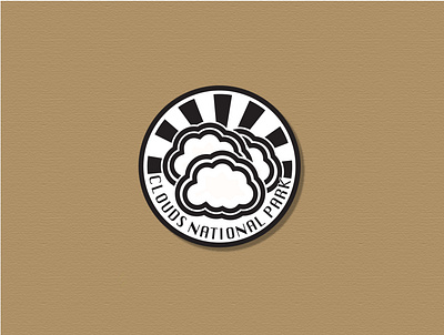 Clouds National Park badge clouds clouds national park dailychallenge dailylogo dailylogochallenge logo sticker vector