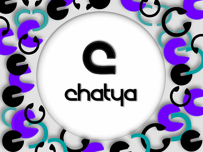 Chatya chatya dailychallenge dailylogo dailylogochallenge letter c logo messaging app ping pong vector