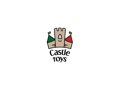 Castle Toys castle castle toys childrens dailychallenge dailylogo dailylogochallenge day 49 fun kids logo toy store toys toys shop vector