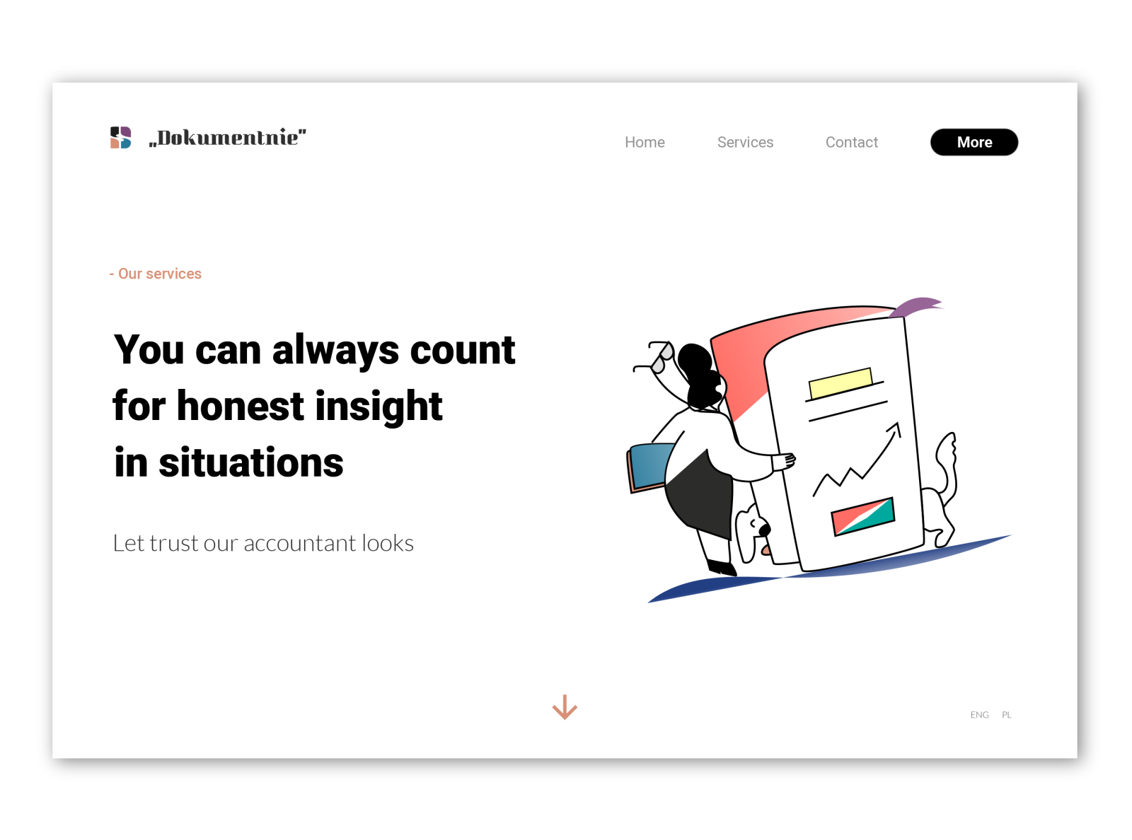 accounting-website-by-magdalena-sitko-on-dribbble