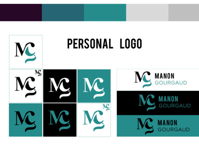 Personal - LOGO branding design graphic design graphique design identity branding identity design illustrator logo logo design logotype personal branding vector