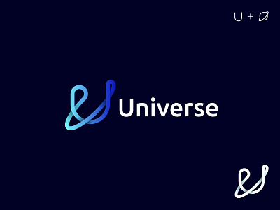 Universe, Modern letter U Creative logo business logo creative u logo logo logo design popular logo u letter