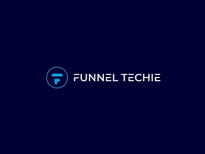 Funnel Techie branding custom letter custom logo design digital marketing f ft ft logo ft monogram letter ft letter mark lettering logo logo design logo designer logo mark mark monogram symbol type