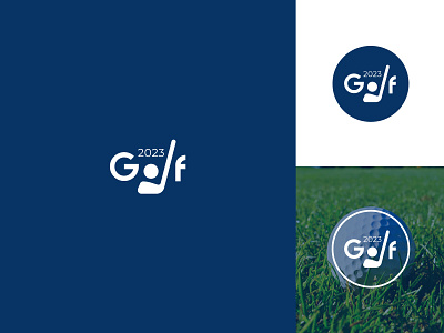 Golf logo brand identity branding design flat logo golf icon logo logo design logos logotype mark minimal modern logo monogram player simple logo symbol team top vector