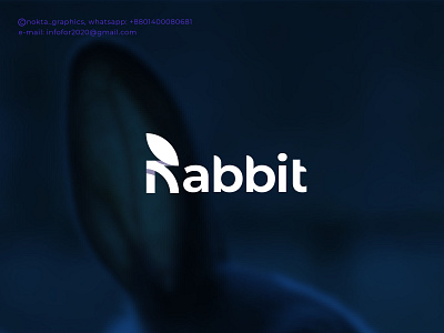 Rabbit brand identity branding branding agency creative designer creative logo jumpsoverthelazydog logo design logo designer logo folio logo mark logos mark modern logo professional logo quickbrownfoxthe rabbit symbol top typhography unique logo