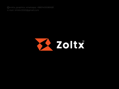 Zoltx, Z letter logo, Volt logo branding cyber design electric icon logo logo designer logo mark logos logotype mark minimal logo power simple spark spark logo top volt voltage z