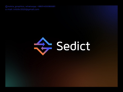 S letter Crypto Predictions logo, Sedict