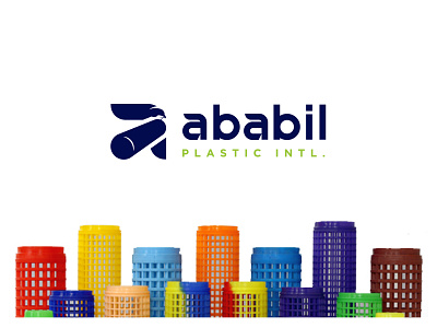 Ababil Plastic Intl. logo design a a letter a logo ababil brand identity branding design geomertic icon logo logo designer logo mark logo type logos mark minimal logo plastic company logo simple top typhography