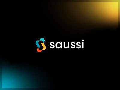 saussi logo design, S letter logo